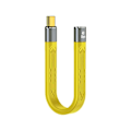 Miniatyrbillede 1 af 2: Universal 100W hurtigopladning 40Gps type-C hun til han FPC-kabel Yellow