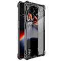 Miniatyrbild 1 av 2: IMAK Airbagskydd för OnePlus 11R / Ace 2 - Genomskinlig Svart Svart