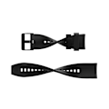 Miniatyrbillede 4 af 6: 22 mm universal urrem i silikone - Hvid White