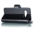 Miniatyrbillede 2 af 2: Crazy Horse Samsung Galaxy S10 Plus læder flip etui - Sort Black