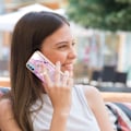 Pikkukuva 2 / 2: Marble Patterned Suojakuori With Ring Holder For Motorola Moto G41 / G31 - Vihreä Marble Haze Purple