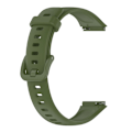Miniatyrbillede 1 af 2: Huawei Band 7 silikone-urrem - Militærgrøn Green