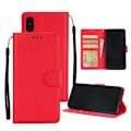 Miniatyrbillede 1 af 2: iPhone Xs Max beskyttende cover af syntetisk skind - Rød Red
