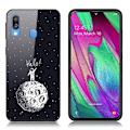 Miniatyrbillede 2 af 2: Fantasy Samsung Galaxy A40 cover - Måne Landing Black