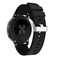 Miniatyrbillede 1 af 2: Samsung Galaxy Watch Active 20mm silikoneurrem - sort Black