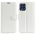 Pikkukuva 1 / 2: Classic Samsung Galaxy M53 5G flip kuoret - Valkoinen White