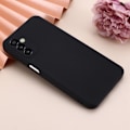 Miniatyrbillede 2 af 2: Matte Liquid Silikone Cover til Samsung Galaxy M23 / F23 - Sort Black