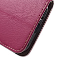 Miniatyrbillede 2 af 2: Theorin Samsung Galaxy J1 Læder Etui - Hot Pink Pink