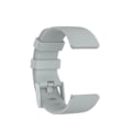 Miniatyrbild 2 av 2: Fitbit Versa 2 / Versa Lite silikon klockarmband - grå / Size: L Silvergrå