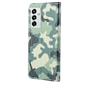 Miniatyrbillede 2 af 2: Wonderland Samsung Galaxy M23 flip etui - Camouflage Green