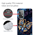 Pikkukuva 2 / 2: Butterfly Samsung Galaxy A23 nahkakotelo - Suuri Perhonen Multicolor
