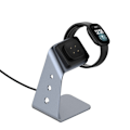 Pikkukuva 2 / 2: Fitbit Sense / Versa 3 -latausteline - Harmaa Silver grey