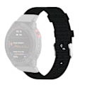 Miniatyrbild 1 av 2: 20 mm klockarmband i canvas för Garmin-klocka med verktyg - Svart Svart