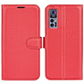 Miniatyrbillede 1 af 2: Klassisk TCL 30 5G flip etui - Rød Red