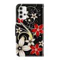 Miniatyrbillede 2 af 2: Wonderland Samsung Galaxy A32 Flip etui - Blomst Multicolor