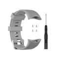 Miniatyrbillede 2 af 2: Garmin Swim 2 holdbar silikone Urrem - Grå Silver grey