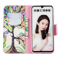 Miniatyrbillede 2 af 2: Wonderland Huawei P Smart 2019 Etui - Farvet Træ Multicolor