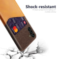 Pikkukuva 3 / 4: Bofink Samsung Galaxy A14 Card Suojakuori - Oranssi Orange