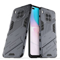 Pikkukuva 1 / 2: Shockproof Hybrid Suojakuori With A Modern Touch For Honor 50 Lite / Huawei Nova 8i - Tummansininen Blue