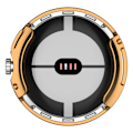 Miniatyrbillede 4 af 6: Google Pixel Watch galvaniseringscover med skærmbeskyttelse - Rødguld Pink