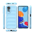 Pikkukuva 2 / 6: Pehmeä kahva muotoiltu kuori Xiaomi Redmi Note 11S / Xiaomi Redmi Note 11 - Vauvasininen Blue