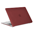 Pikkukuva 1 / 5: MacBook Air 13 Retina (A2179, 2020) / M1 (A2337, 2020) / (A1932, 2018-2019) erittäin ohut suojus - Viininpunainen Red