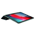 Pikkukuva 6 / 6: iPad Pro 12.9 (2022) / (2021) / (2020) kolminkertainen nahkakotelo - Mustanvihreä Green