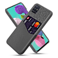 Miniatyrbillede 1 af 2: Bofink Samsung Galaxy A71 Card cover - Grå Silver grey