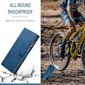 Pikkukuva 2 / 2: DG.Ming Samsung Galaxy S22 Ultra Retro Suojakotelo - Sininen Blue