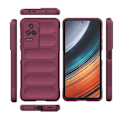 Miniatyrbillede 2 af 2: Blødt grebsformet cover til Xiaomi Poco F4 / Xiaomi Redmi K40S - Rød Red