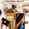 Miniatyrbillede 5 af 6: LC.IMEEKE Xiaomi Redmi Note 11E / 11 Prime 5g / M4 5g Flip Etui - Lysebrun Brown
