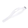 Miniatyrbillede 2 af 2: Garmin Vivofit 4 justerbar silikone urrem - Størrelse: S / Hvid White