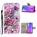 Miniatyrbillede 1 af 2: Wonderland Xiaomi Redmi 9C Flip etui - Tulips Multicolor