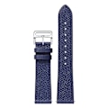 Pikkukuva 2 / 2: Samsung Galaxy Watch 5 / 5 Pro kuvioitu aito nahkaranneke - Tummansininen Blue