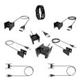 Miniatyrbillede 2 af 2: Fitbit Charge 2 ladekabel (50 cm) - Sort Black