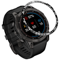 Miniatyrbillede 1 af 2: Garmin Fenix 7 metalring - Sort Black