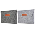 Miniatyrbillede 2 af 2: MacBook Air 13 (2018-) filt sleeve taske - Sort Black