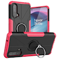 Miniatyrbild 1 av 6: Kickstand-skydd med magnetiskt ark för OnePlus Nord CE 5G - Ros Rosa