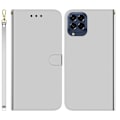 Miniatyrbillede 1 af 2: Mirror etui til Samsung Galaxy M33 5G - Sølv/Grå Silver grey