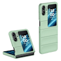 Pikkukuva 1 / 2: Pehmeä kahva muotoiltu kuori Oppo Find N2 Flip - Mintunvihreä Green
