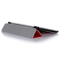 Miniatyrbillede 2 af 2: Garff Silk Acer Iconia Tab 8 A1-840 Læder Stå Etui - Rød Red