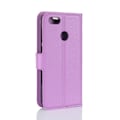 Pikkukuva 2 / 2: Huawei P9 Lite Mini trendikäs nahkakotelo - Violetti Purple