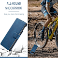 Pikkukuva 2 / 2: DG.Ming Google Pixel 6 Pro Retro Suojakotelo - Sininen Blue