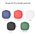 Miniatyrbillede 2 af 2: Beats Fit Pro silikoneetui - Sort Black