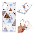Pikkukuva 1 / 2: Marble Samsung Galaxy Note 10 Pro kuoret - Kolmiokuvio marmori Multicolor