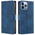 Miniatyrbillede 1 af 2: Croco iPhone 14 Pro Max cover - Blå Blue
