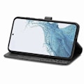 Miniatyrbillede 6 af 6: Mandala Samsung Galaxy S23 Plus Flip Etui - Sort Black
