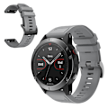 Miniatyrbillede 1 af 2: Garmin Fenix 5 holdbar silikoneurrem - Grå Silver grey