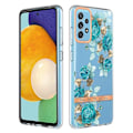 Miniatyrbillede 1 af 2: Supertyndt og slidstærkt softcover til Samsung Galaxy A52s 5G / A52 5G / A52 - Blå Rose Blue