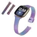 Miniatyrbillede 1 af 2: Fitbit Sense / Versa 3 milanese rustfrit stål rem - Multi-color Multicolor